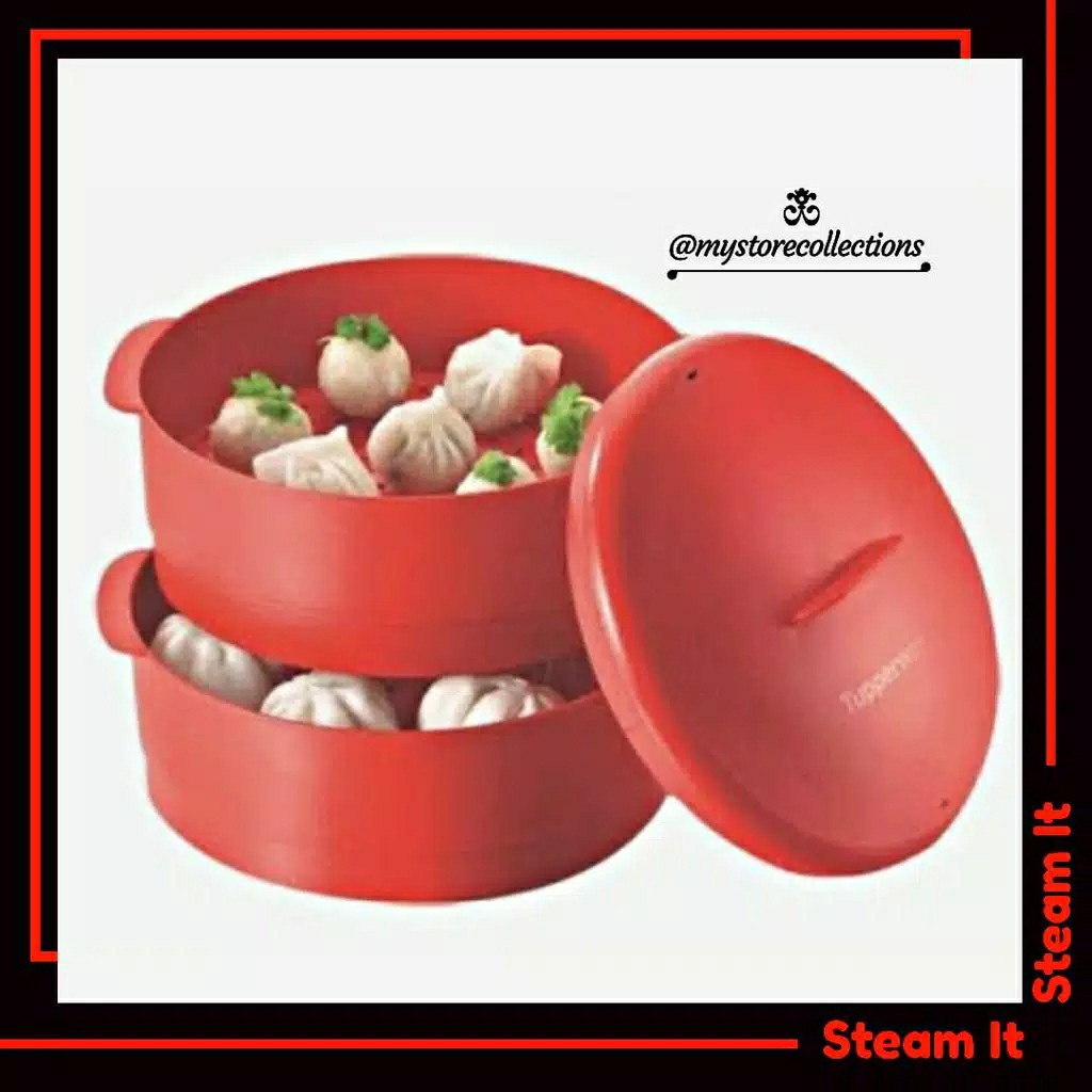 Pengukus Merah Steam It (2 Lyr) Tupwr