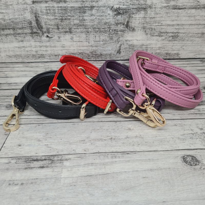 Airin slim adjustable leather bag strap / tali tas panjang sling