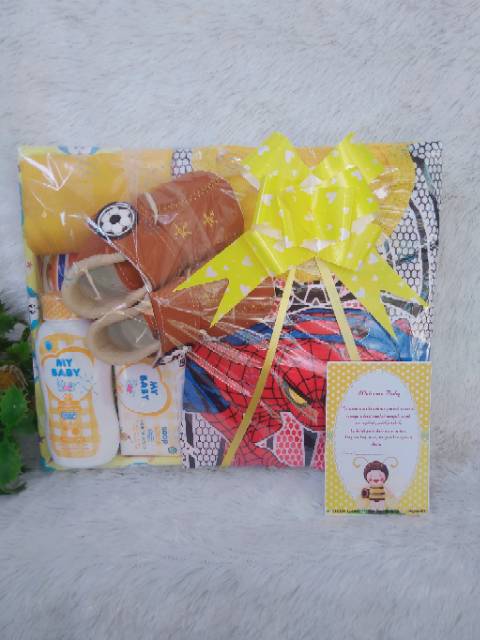 Hampers baby parsel bayi baby gift superhero-4