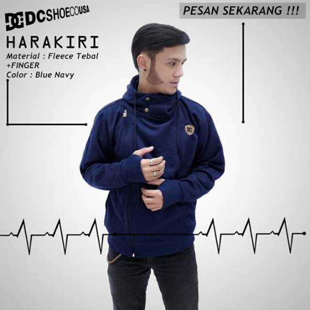 Jaket Harakiri Pria DC + Finger