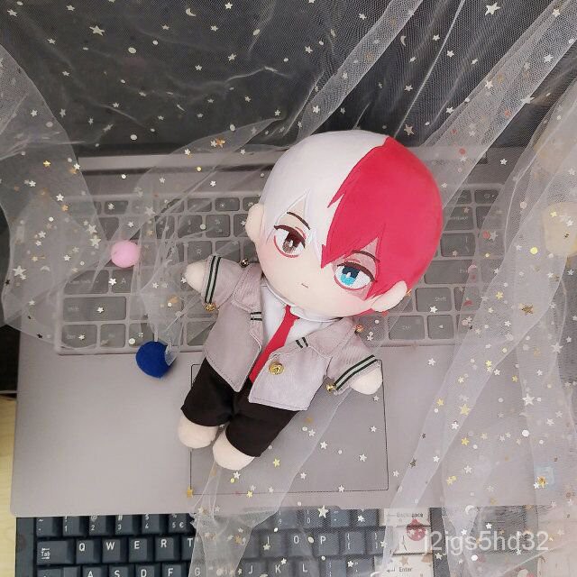 Boku no My Hero Academia Midoriya Izuku Bakugou Katsuki Todoroki Cute DIY Change Dolls Plush Toy 20c