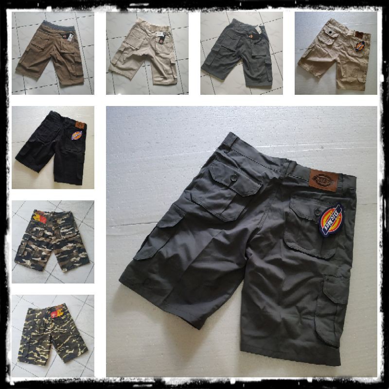  CELANA  CARGO  PENDEK  DICKIES PRIA  MURAH SIZE S M L XL XXL 