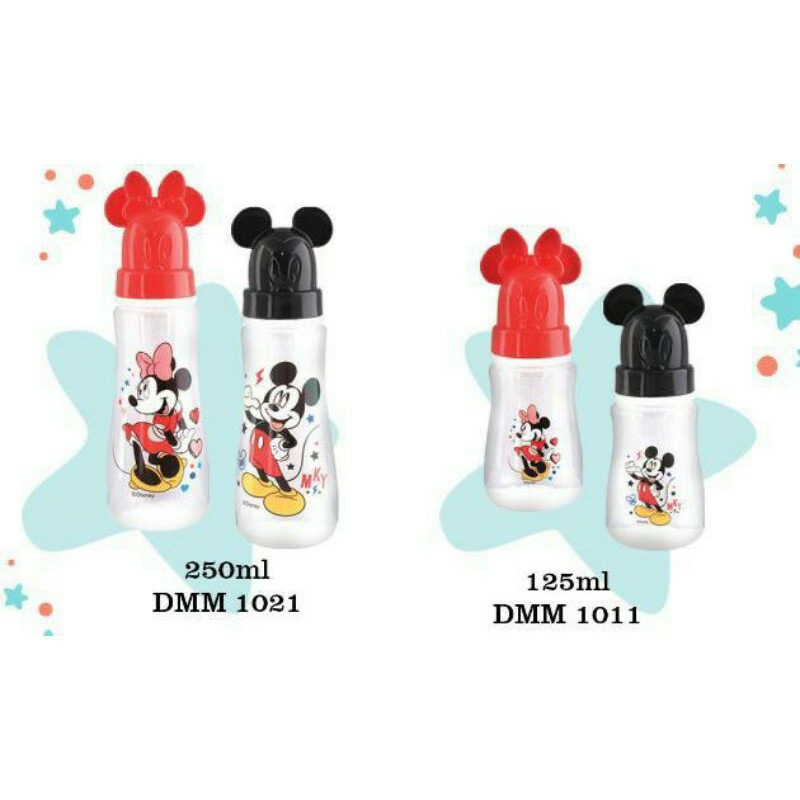 Lusty Bunny Disney (DMM1011-125ml),(DMM1021-250ml) Botol Susu Regular Round Bottle