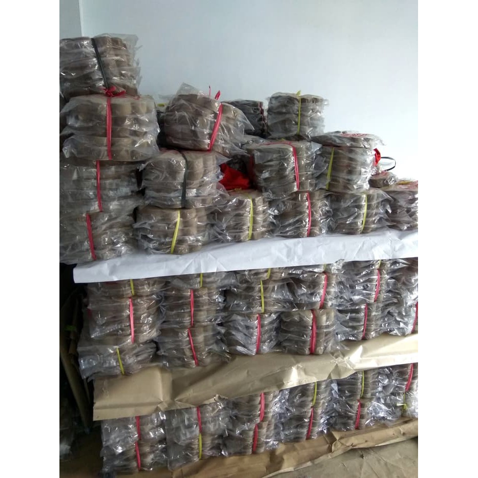 Kertas Kraft Alas Nasi Piring Bambu Coklat Hebat Murah