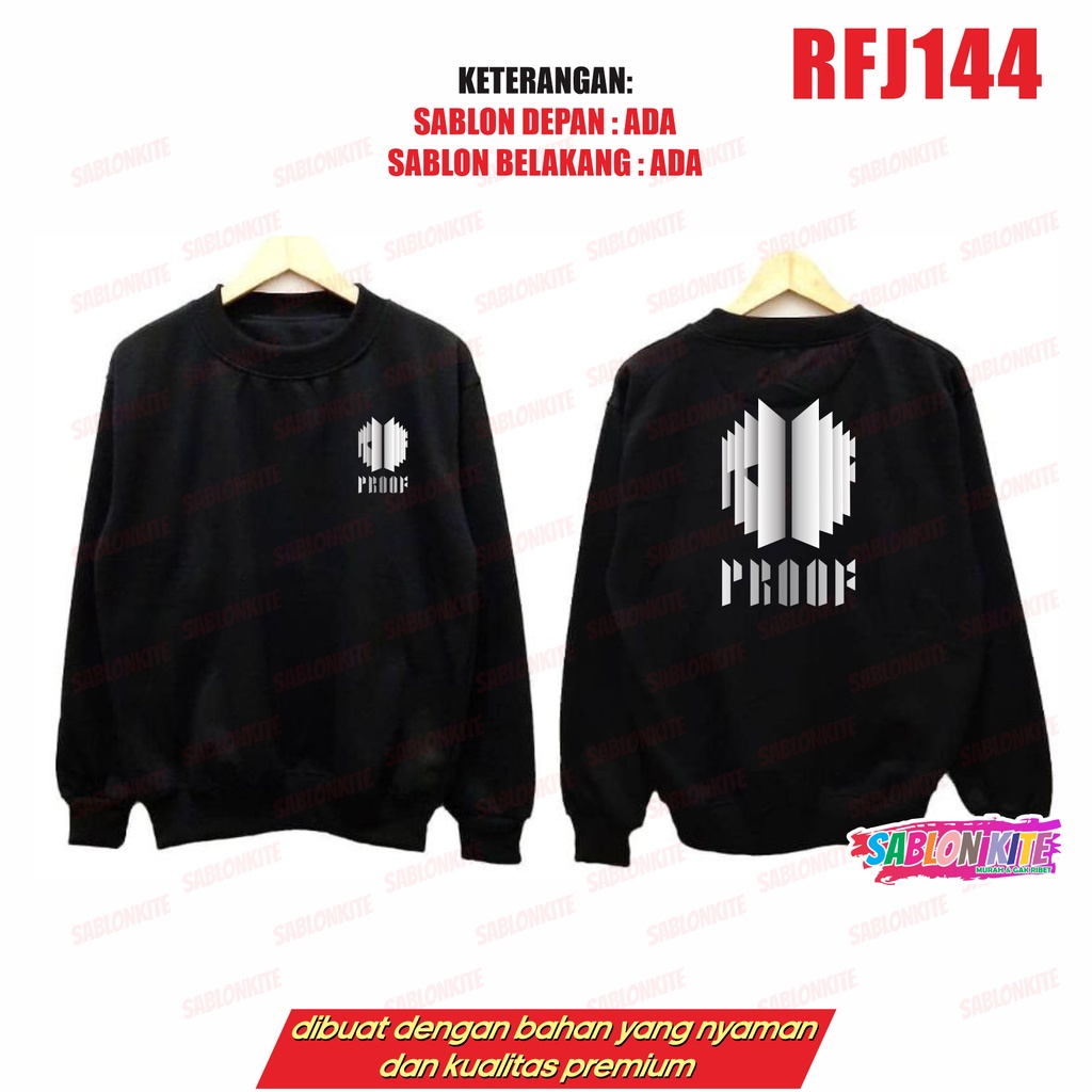 MURAH!!! HOODIE SWEATER PROOF RFJ144