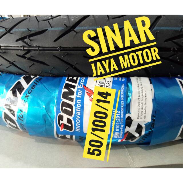 Ban comet 50/100/14 m2 harga satu biji