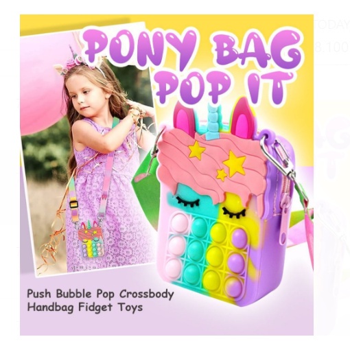 

TAS SELEMPANG ANAK SLING BAG POP ITS ANAK POP ITS FIDGET PUSH TOYS / TAS SELEMPANG ANAK PEREMPUAN POP ITS