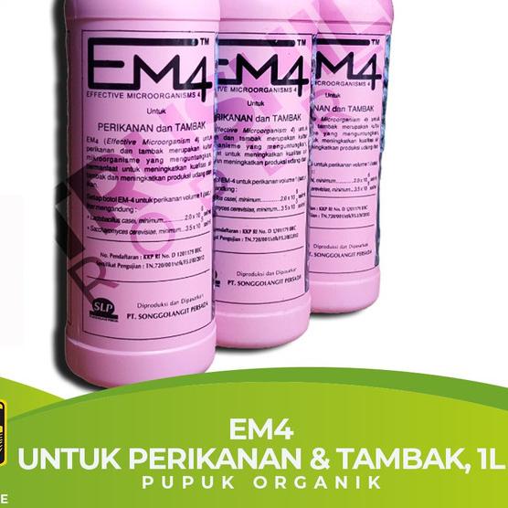 EM4 Perikanan - cocok untuk tambak ikan udang/lele