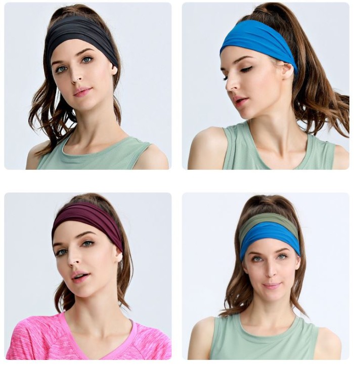 Headband / Bandana Ice Silk ALCIOUS cocok untuk olahraga &amp; sehari-hari