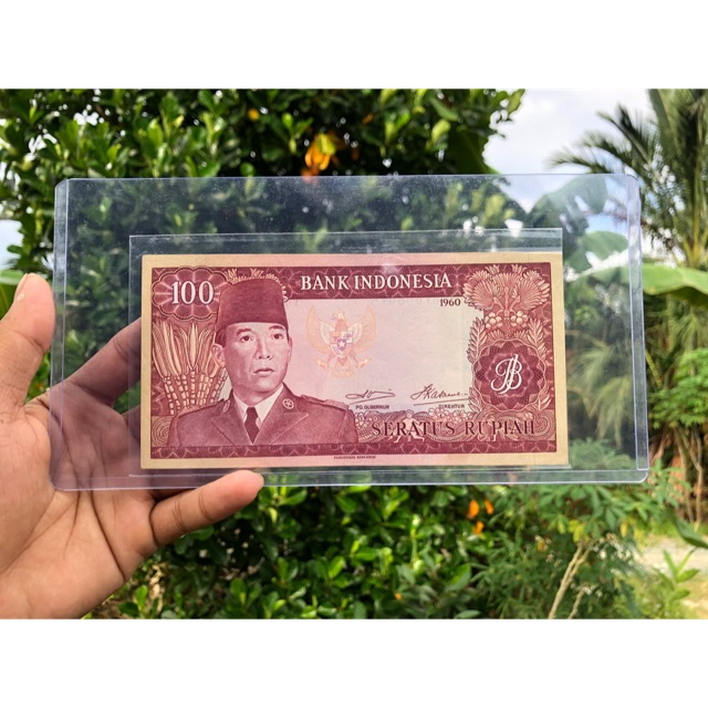 Uang Kuno 100 Soekarno XF 05