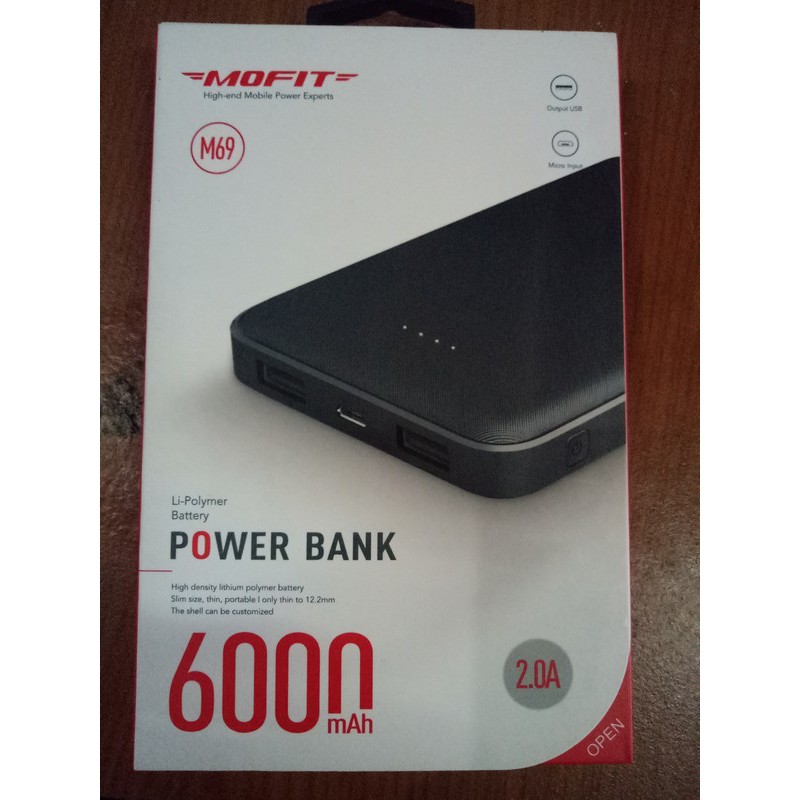 POWERBANK PB MOFIT 6.000MAH