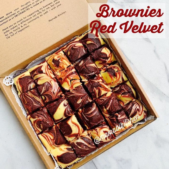 

Brownies Red Velvet