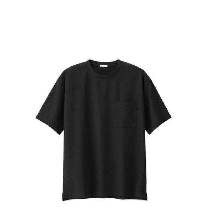 Tshirt kaos uniqlo pocket oversized original unisex