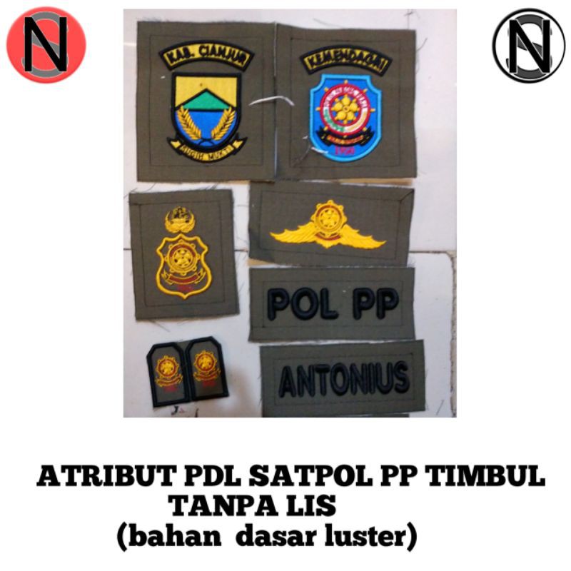 atribut pdl satpol pp timbul tanpa lis