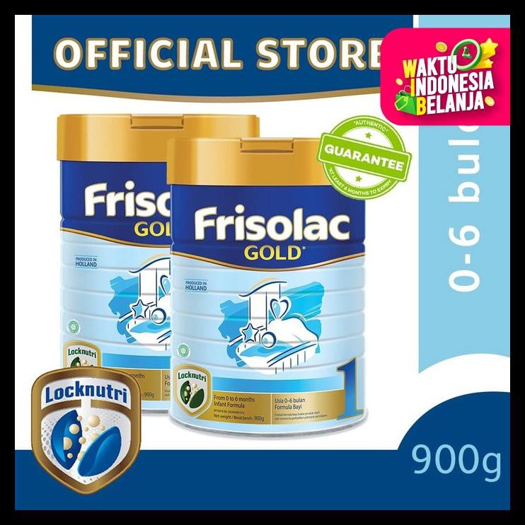 SPECIAL Frisolac Gold 1 Susu Formula Bayi 0-6 Bulan 900g 2 pcs