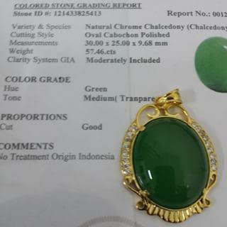 PALING MURAH !!! CHROME CHALCEDONY HQ