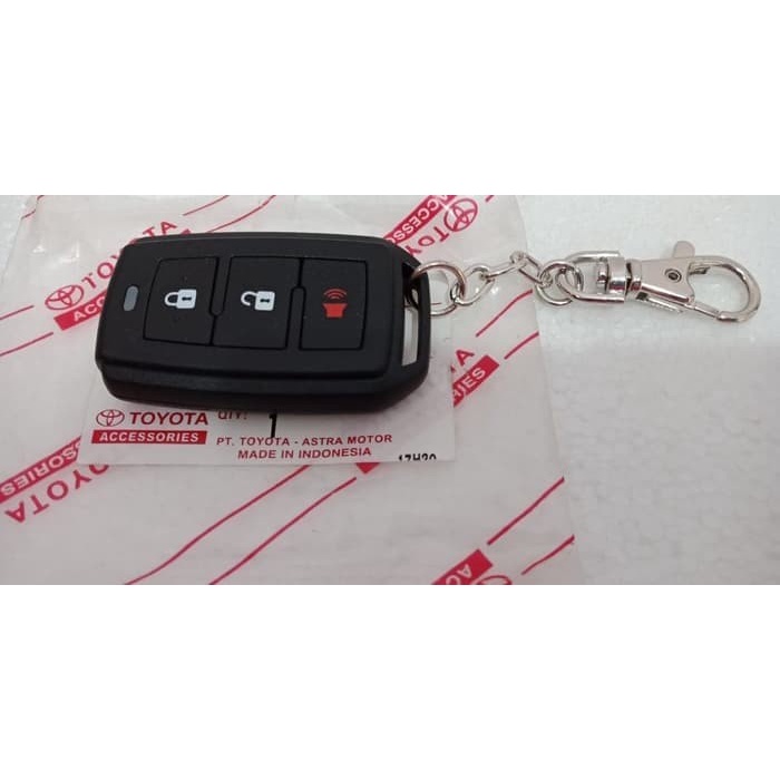 Kunci Pengaman Mobil Terbaru, Remot Remote Alarm All New Avanza Veloz 2011-2015 Original Toyota