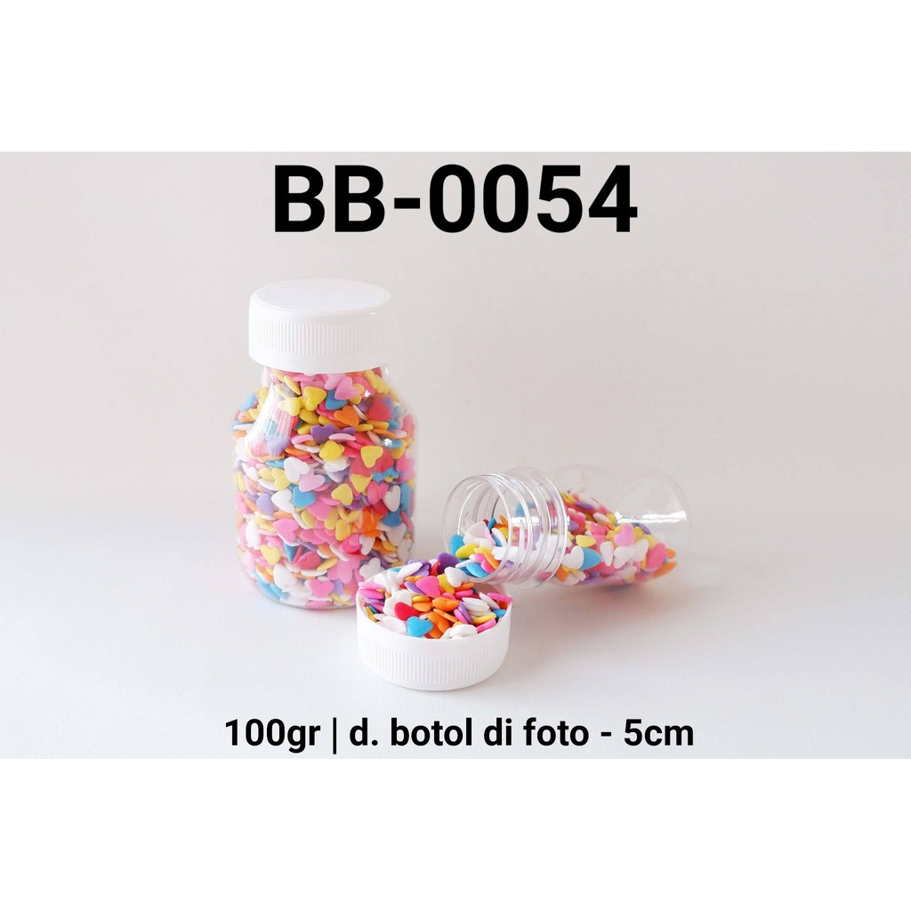 

BB-0054 Sprinkles sprinkle sprinkel 100 gram hati rainbow yamama baking grosir murah sprinkles cake dekorasi mutiara trimit decoration story sprinklestory sprinklesstory sprinkle story yamama baking