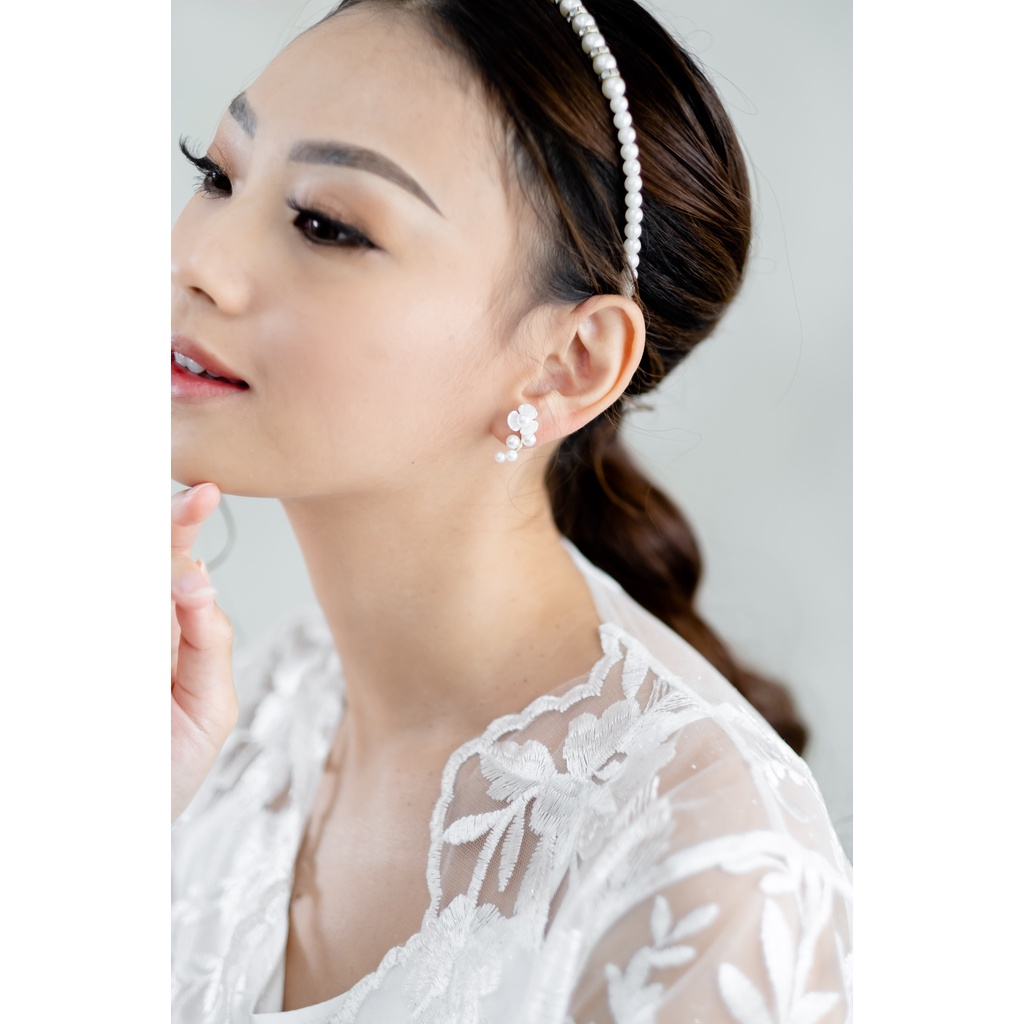 Frilly Earing - Anting Earing Mutiara Rekomendasi untuk Bride