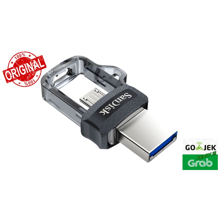 Flashdisk Sandisk OTG Ultra Dual Drive m3.0 16GB Resmi Original