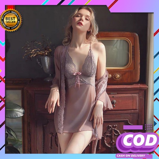 Diskon Lingerie Sexy Hot♎ Sfl Japanese Bra Set Lingerie Wanita Sexy Bh Cantikakak - Set Lingerie S