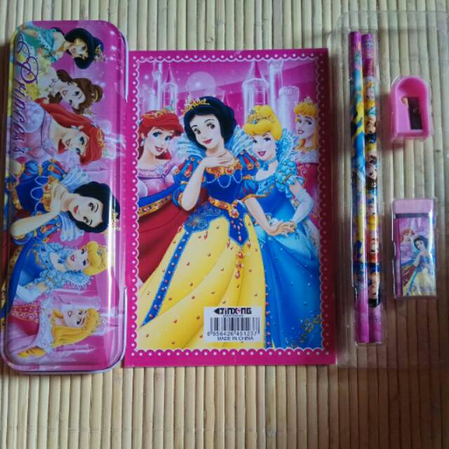 

Tempat pensil set alat tulis princess