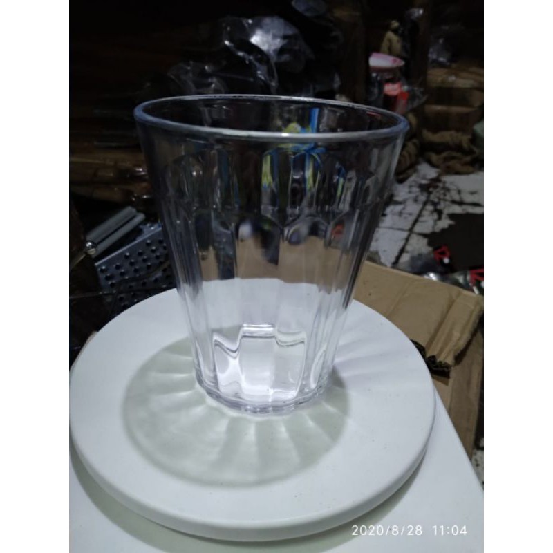 Gelas Natural Mika/Akrilik Transparan Golden Sunkist G5005