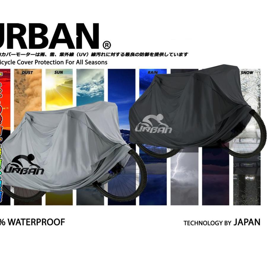 Best Seller - Sarung Sepeda Bicycle Cover Waterproof Urban Dewasa Polygon Wimcycle United Bike Rocky