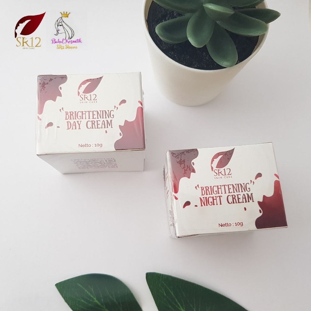 Cream Pemutih wajah BPOM Brightening Cream SR12 Skincare