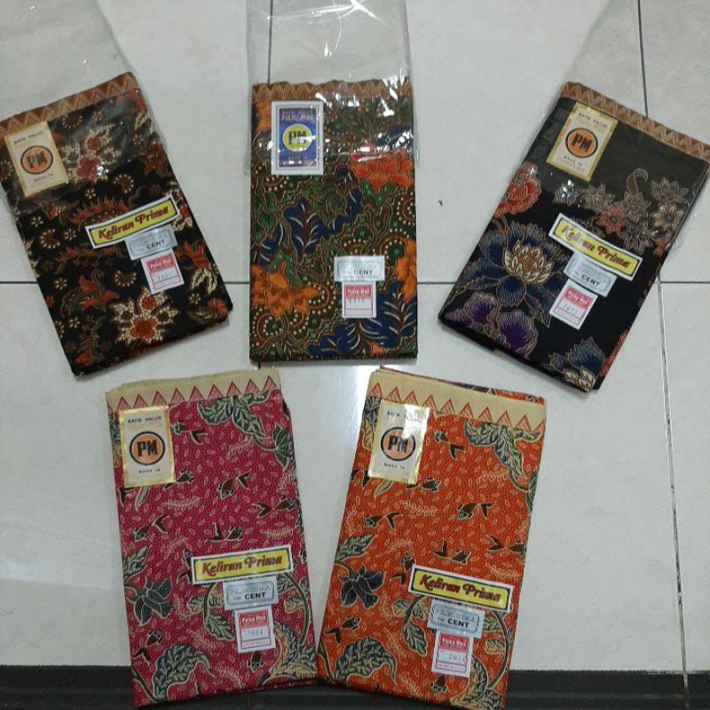 Pulau Mas Kuning Kain Batik Wanita 91 B