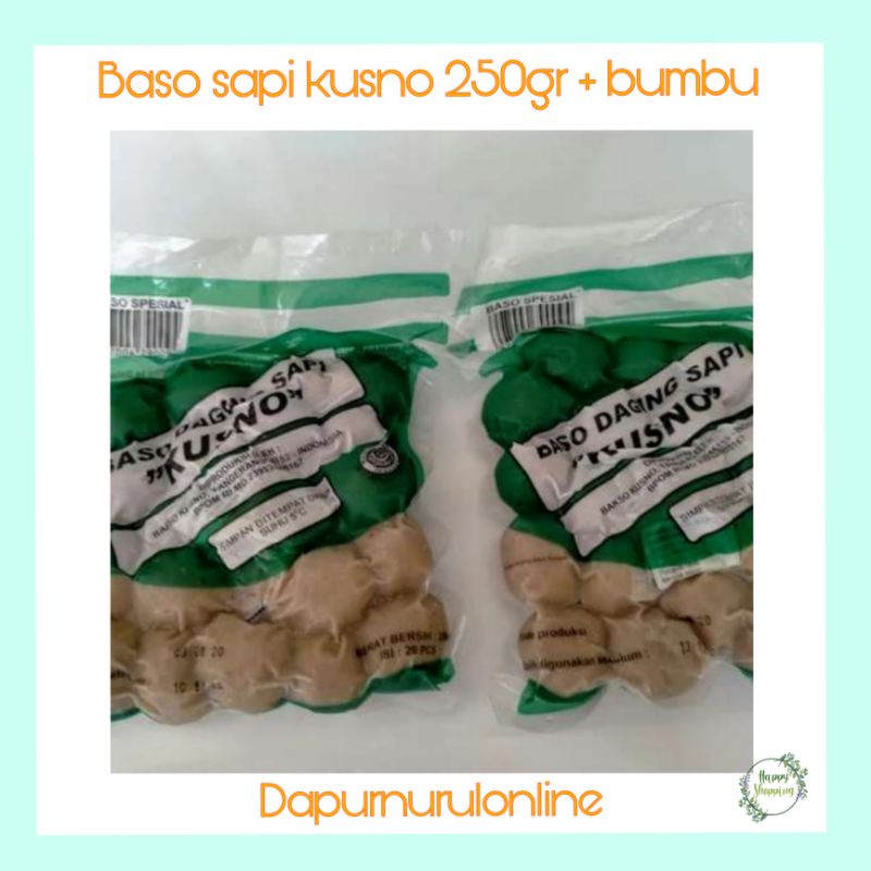 

Baso Kusno 250gr