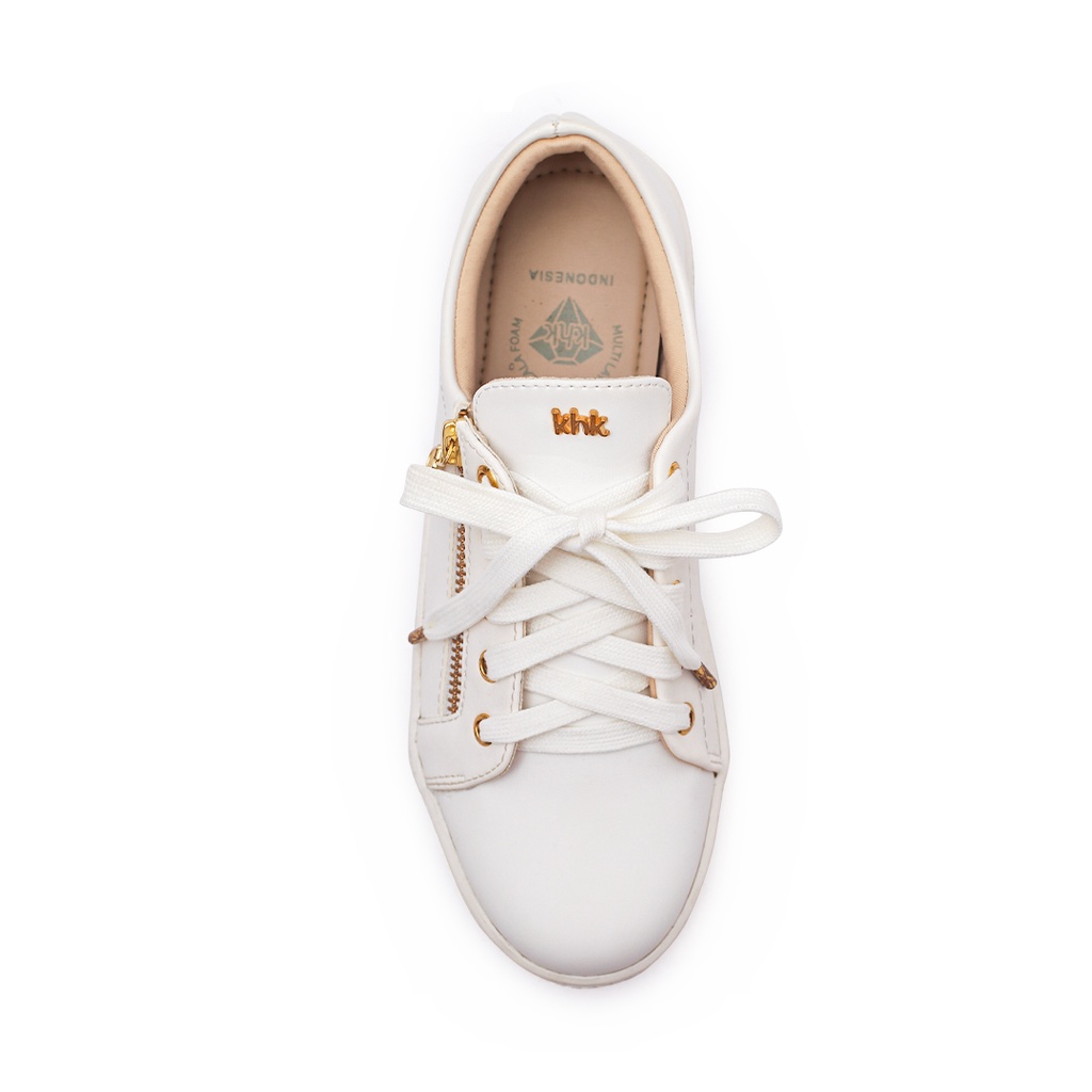 KHK by Khakikakiku Mary White Sneakers