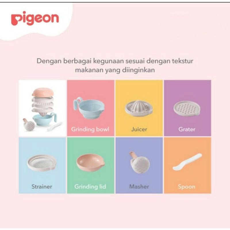 Pigeon Home Baby Food Maker Kemasan Baru