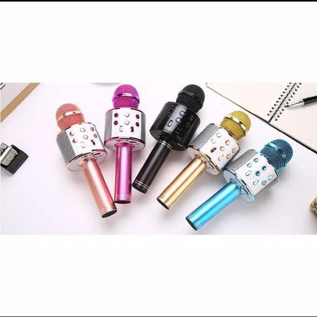 MIC KARAOKE BLUETOOTH HARGA PROMO WS858 MIK