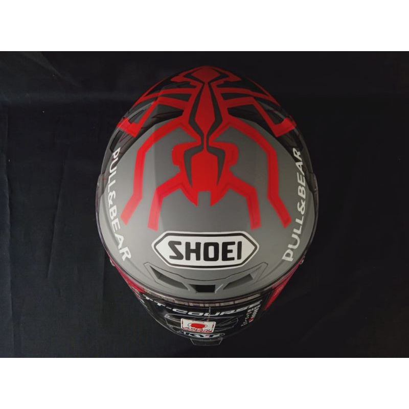 KYT TT COURSE REPAINT  X14 MARQUEZ BLACK CONCEPT 2.0