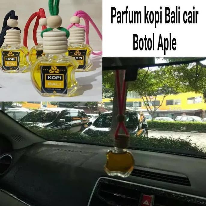 PARFUM KOPI BALI BOTOL APEL BLACK COFFE SONIK PEWANGI MOBIL RUANGAN STOK TERBATAS