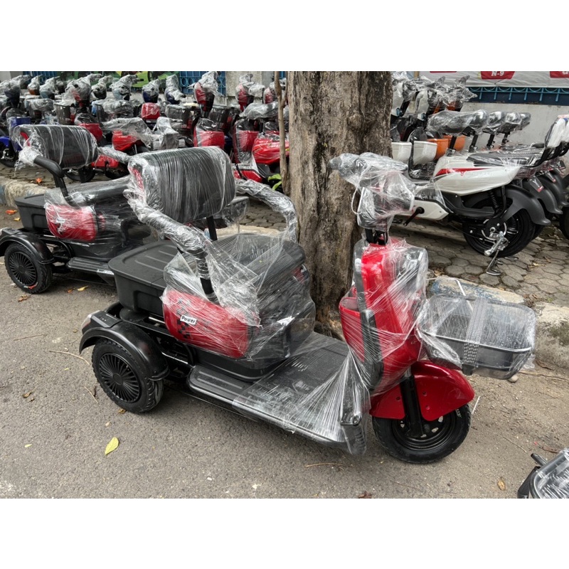 Sepeda Motor Listrik Uwinfly Maleo Roda 3 500watt Terbaru