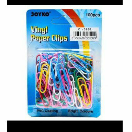 

Paper Clip Warna Joyko C3100 (100 Pcs)