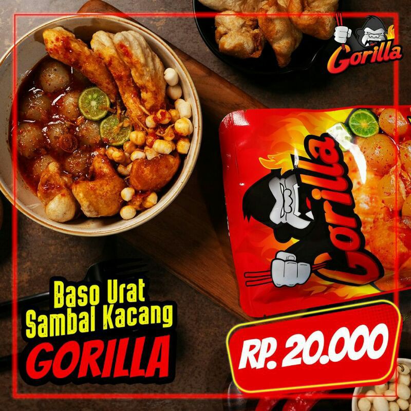 

Baso Urat Sambal Kacang