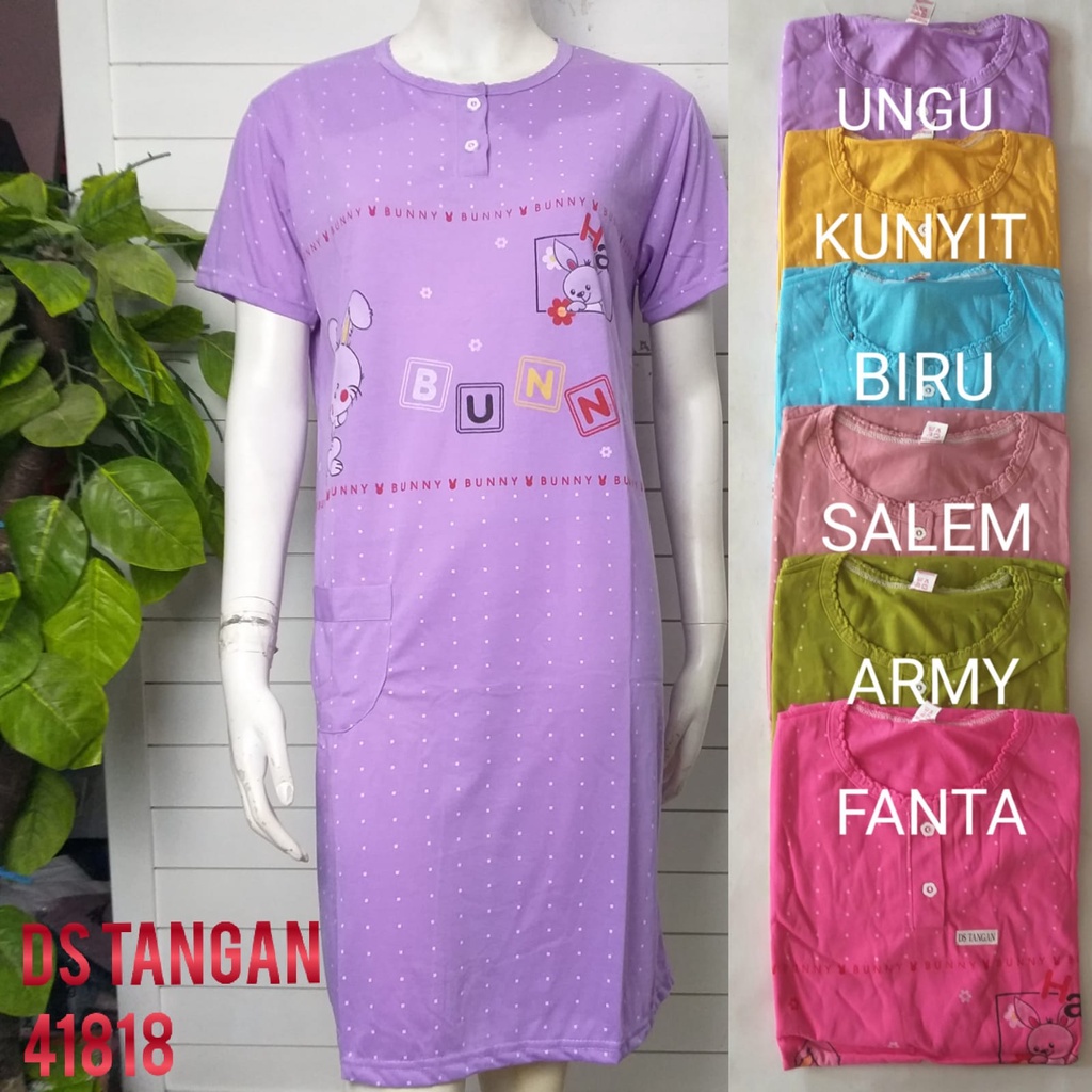 gof DASTER THEDDA STANDART Pakaian Wanita Casual Santai Motif Busui Baju Tidur