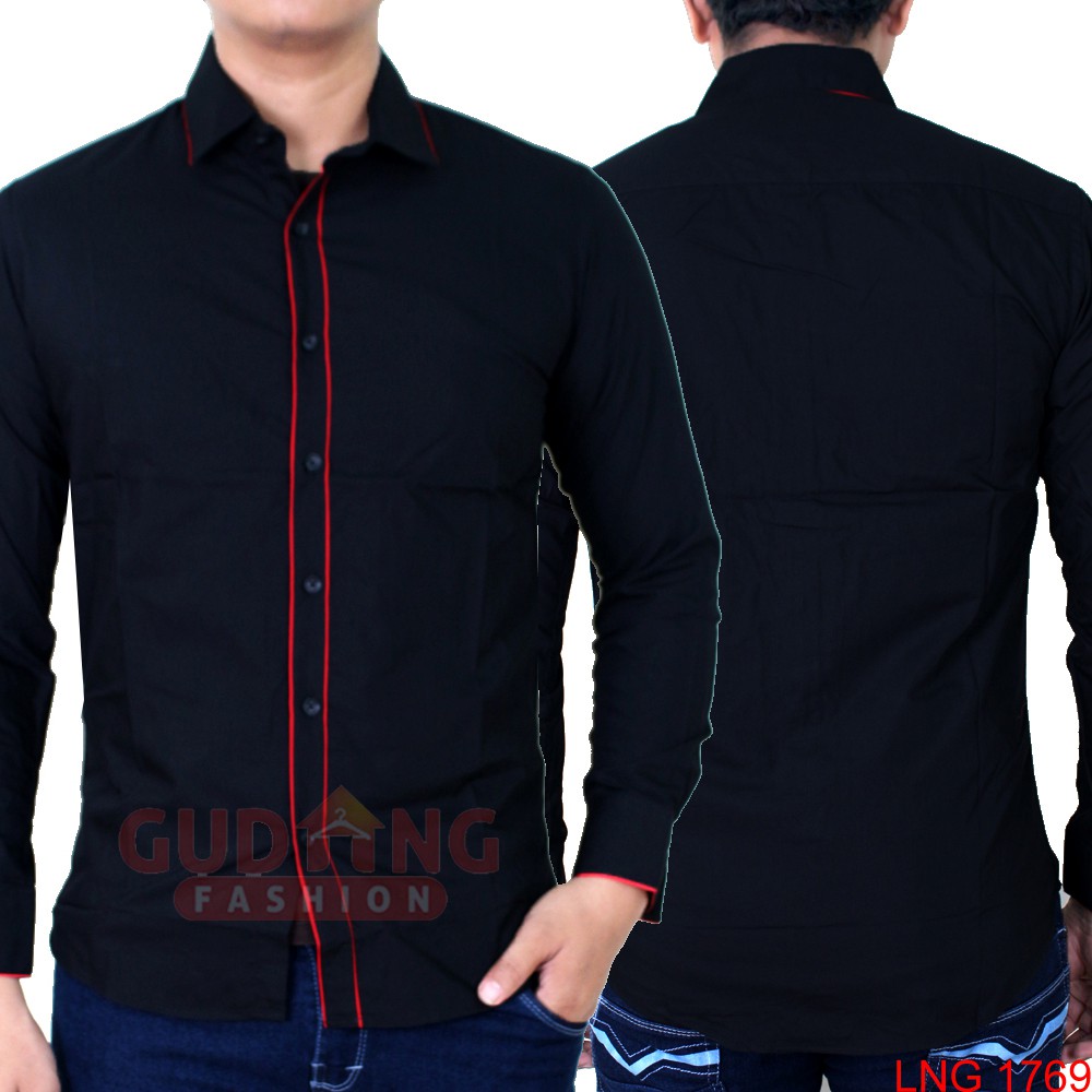 Kemeja Fashion Slimfit Pria - LNG 1769