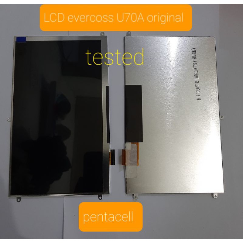 lcd evercoss U70A original tested