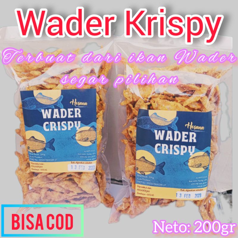 

Wader Krispy Enak Renyah dan Gurih | ikan wader crispy 200g