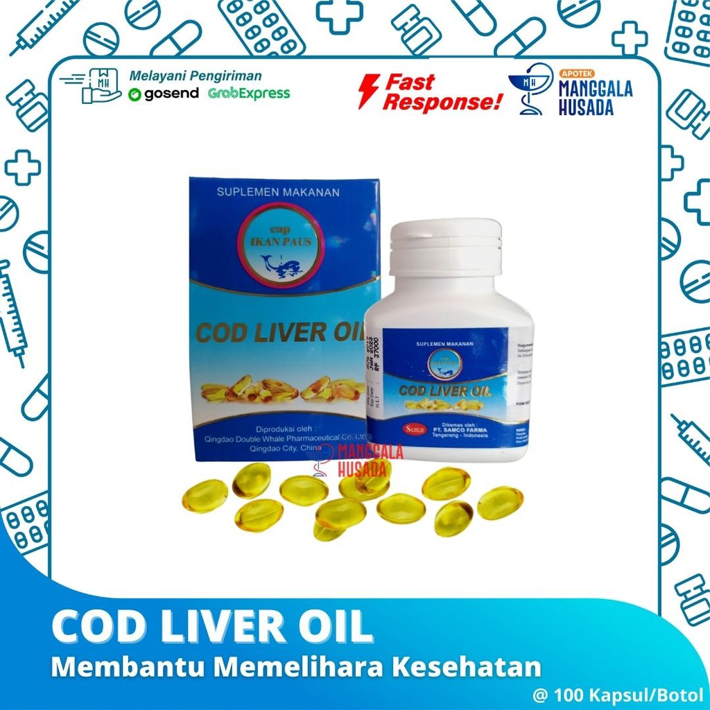 COD LIVER OIL @100 KAPSUL