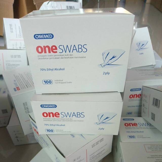 Alkohol Swab OneMed 1lembar isi 2