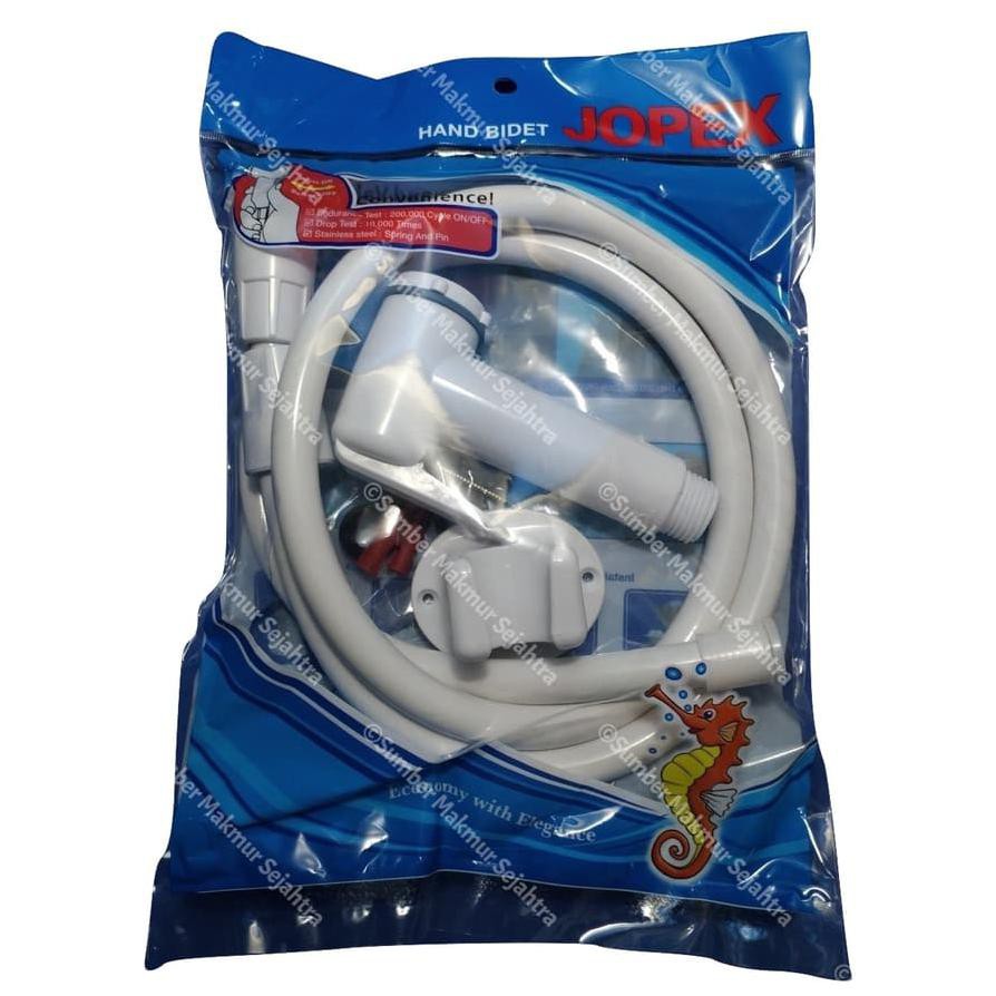 Best- Jopex Semprotan Toilet / Bidet + Selang Flexible Pvc 1/2" - Bdc 02 W