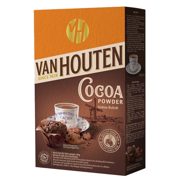 

VAN HOUTEN Cocoa Powder 80gr Cokelat Kakao Bubuk