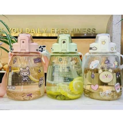 Botol Minum Anak Big Belly Children Cup Bottle + Sticker 1100ml H487 DISKON