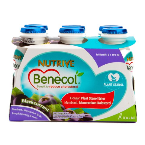 Nutrive Benecol No Added Sugar Smoothies 6x100ml