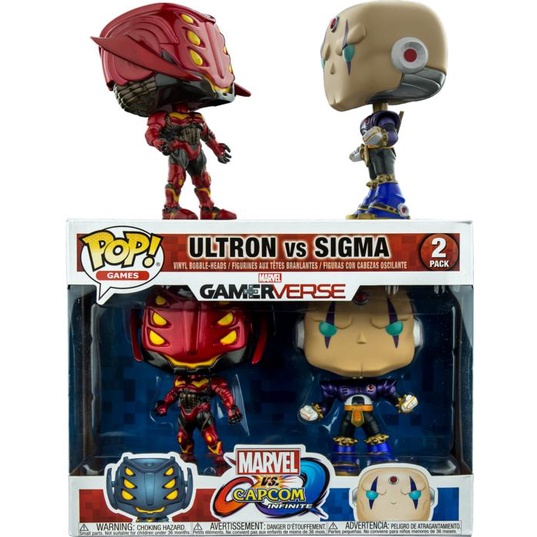 Funko Pop 2 Pack - Marvel VS Capcom Infinite Gamerverse - Ultron VS Sigma